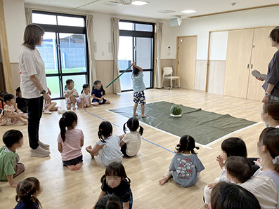 すいか割り